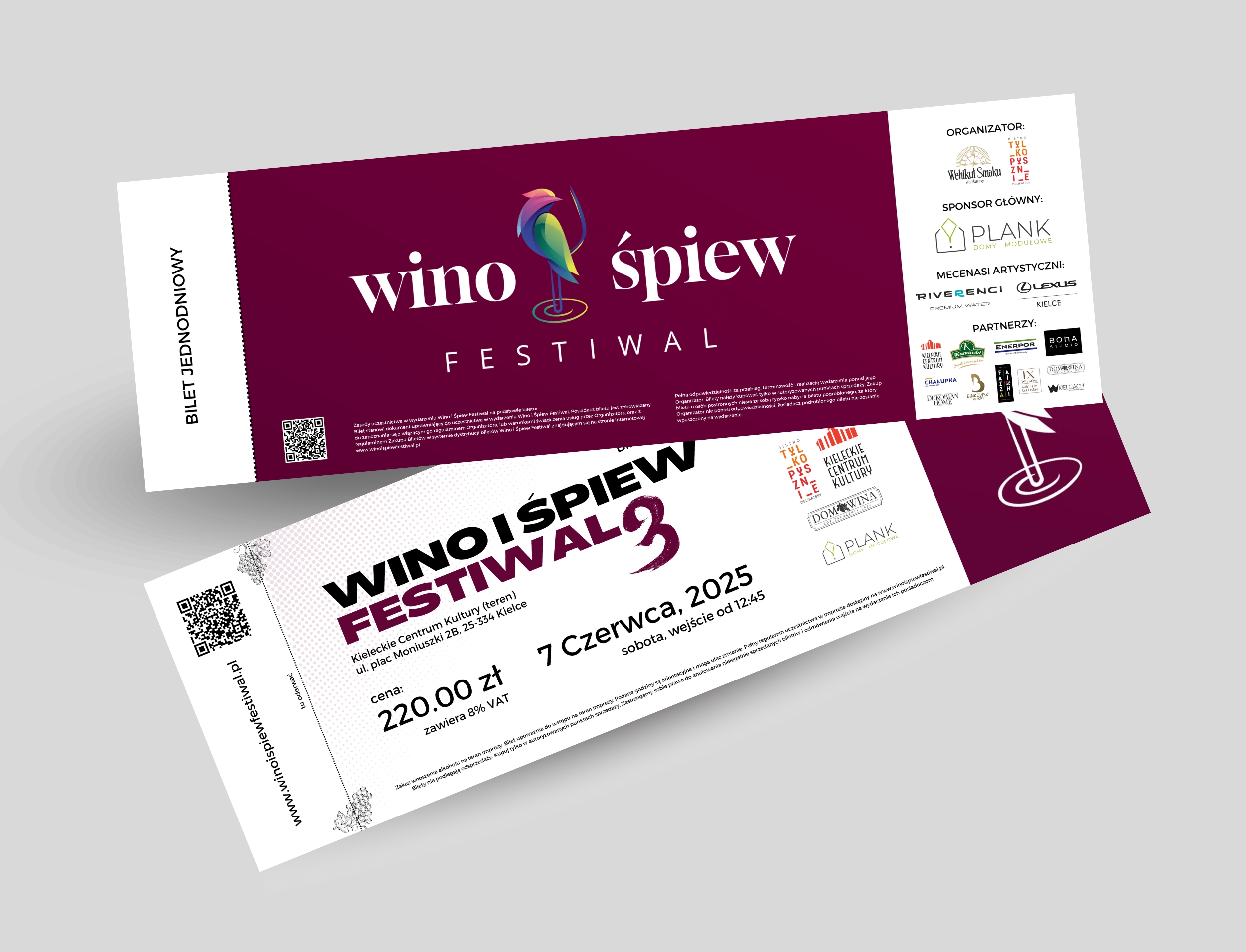 bilety festiwal Wino i Śpiew Niedziela 2025 bilety festiwal Wino i Śpiew Niedziela 2025